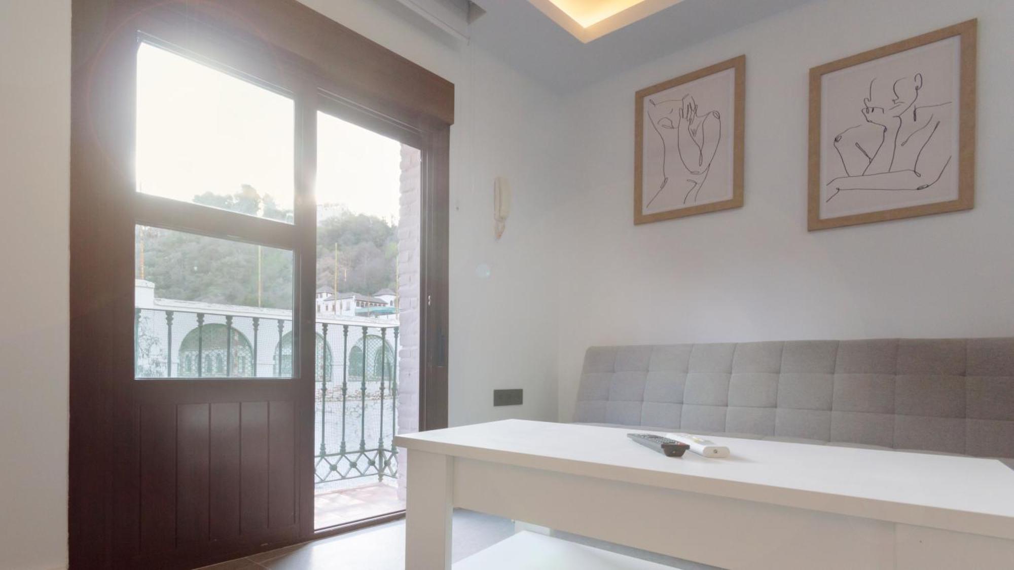 Apartamento Para Dos Al Lado De La Alhambra, En Pleno Centro Granada Luaran gambar